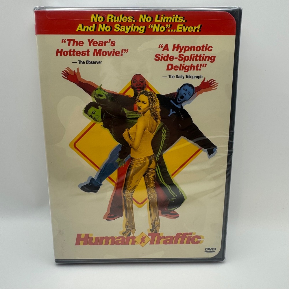 Human Traffic DVD 1999 Cult Classic Rave Culture Movie New Sealed Miramax